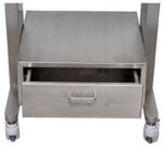 Stainless steel trolley cart